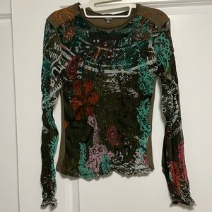 Marc Aurel- Women’s printed top - Size 38